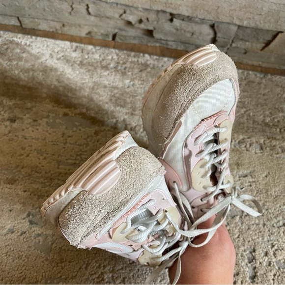 Nike Air Max 90 Futura Summit White Light Soft Pink Sneakers Suede Leather: 9.5 - Picture 10 of 11